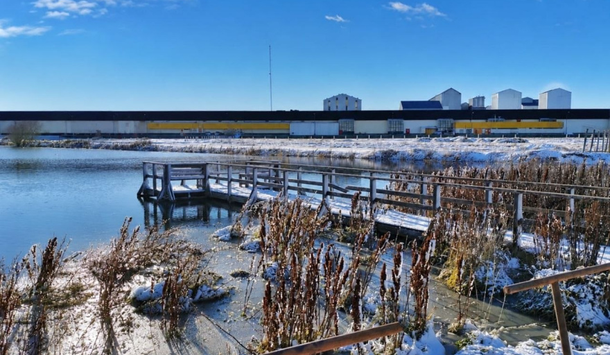Laguna de los Patos: Quedó habilitada las actividades sobre hielo